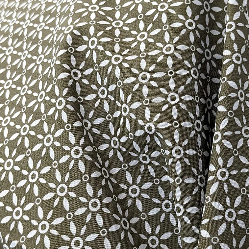 Linnea Taie de traversin 240x43 cm percale coton longues fibres GABIN marron