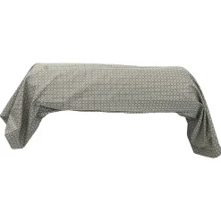 Linnea Taie de traversin 200x43 cm percale coton longues fibres GABIN marron