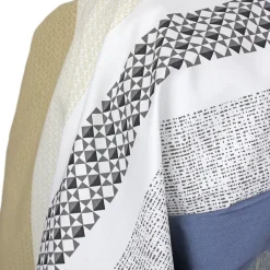 Linnea Taie de traversin 200x43 cm percale coton MARLOW acier Hot