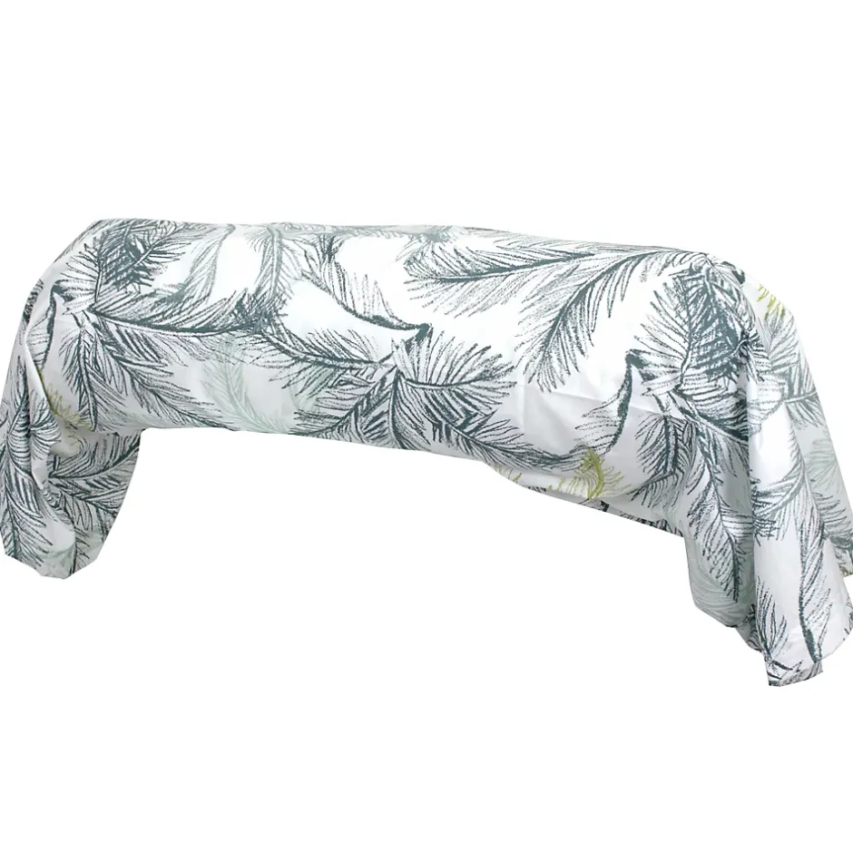Linnea Taie de traversin 240x43 cm percale coton TRINIDAD mousson Discount