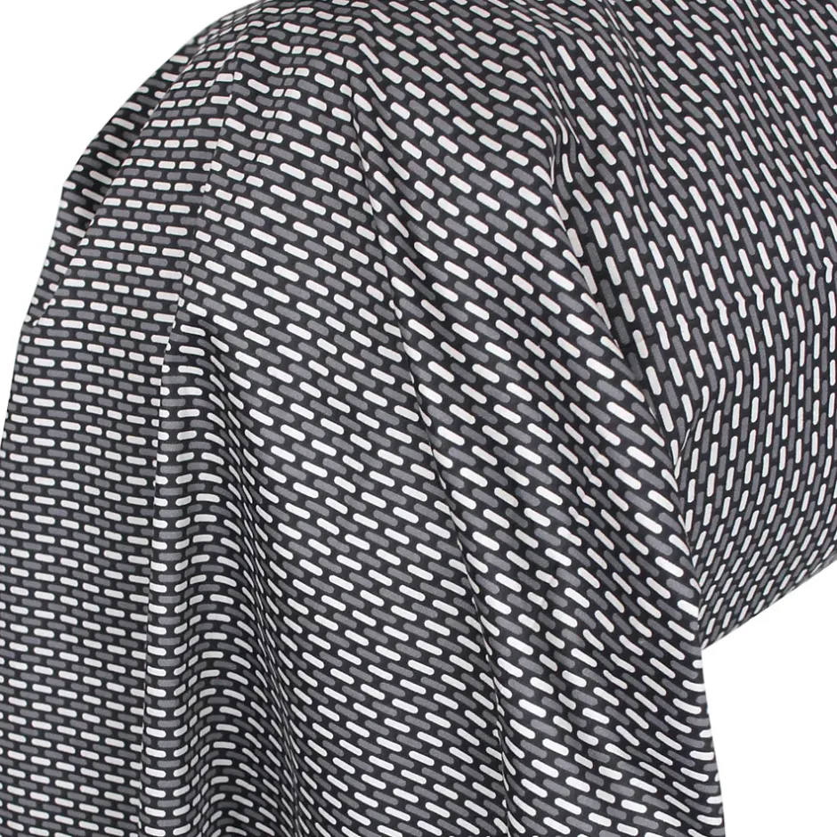 Linnea Taie de traversin 140x43 cm satin de coton ENZO noir Hot