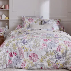 Linnea Taie de traversin 200x43 cm satin de coton ANAÏS multicolore Outlet