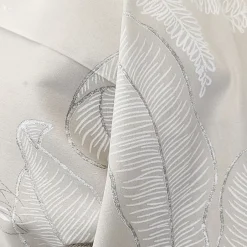 Linnea Taie de traversin 200x43 cm satin de coton CAYENNE beige ficelle Hot