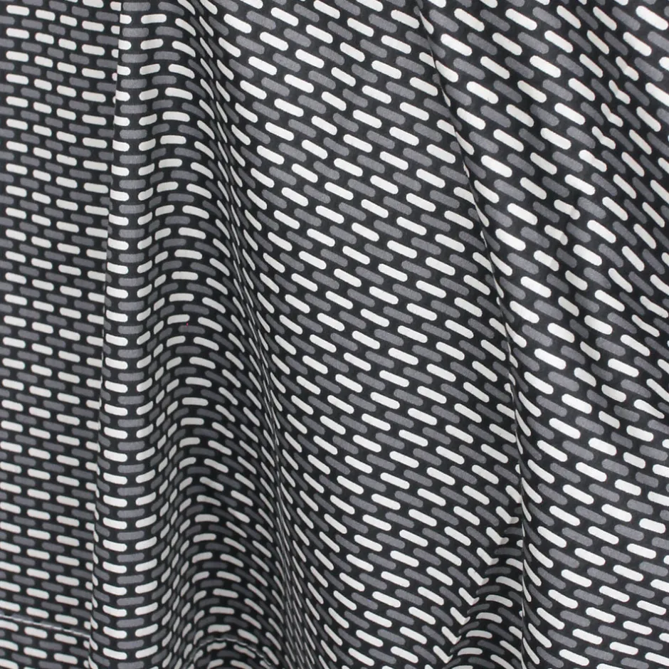 Linnea Taie de traversin 240x43 cm satin de coton ENZO noir