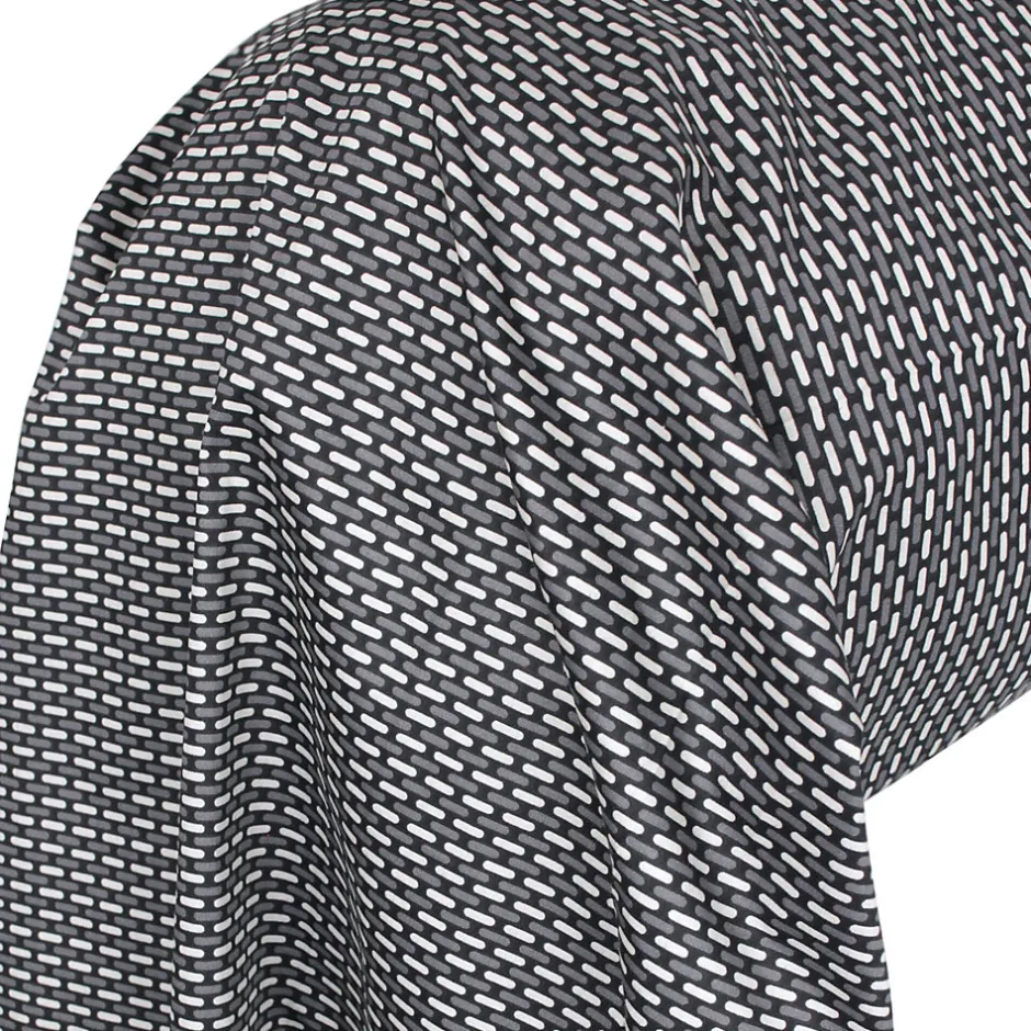 Linnea Taie de traversin 240x43 cm satin de coton ENZO noir