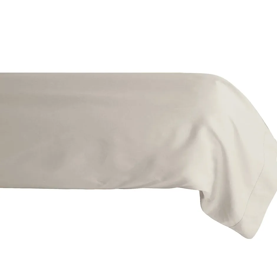 Linnea Taie de traversin 43x190 cm satin CONCERTO beige Lin Best