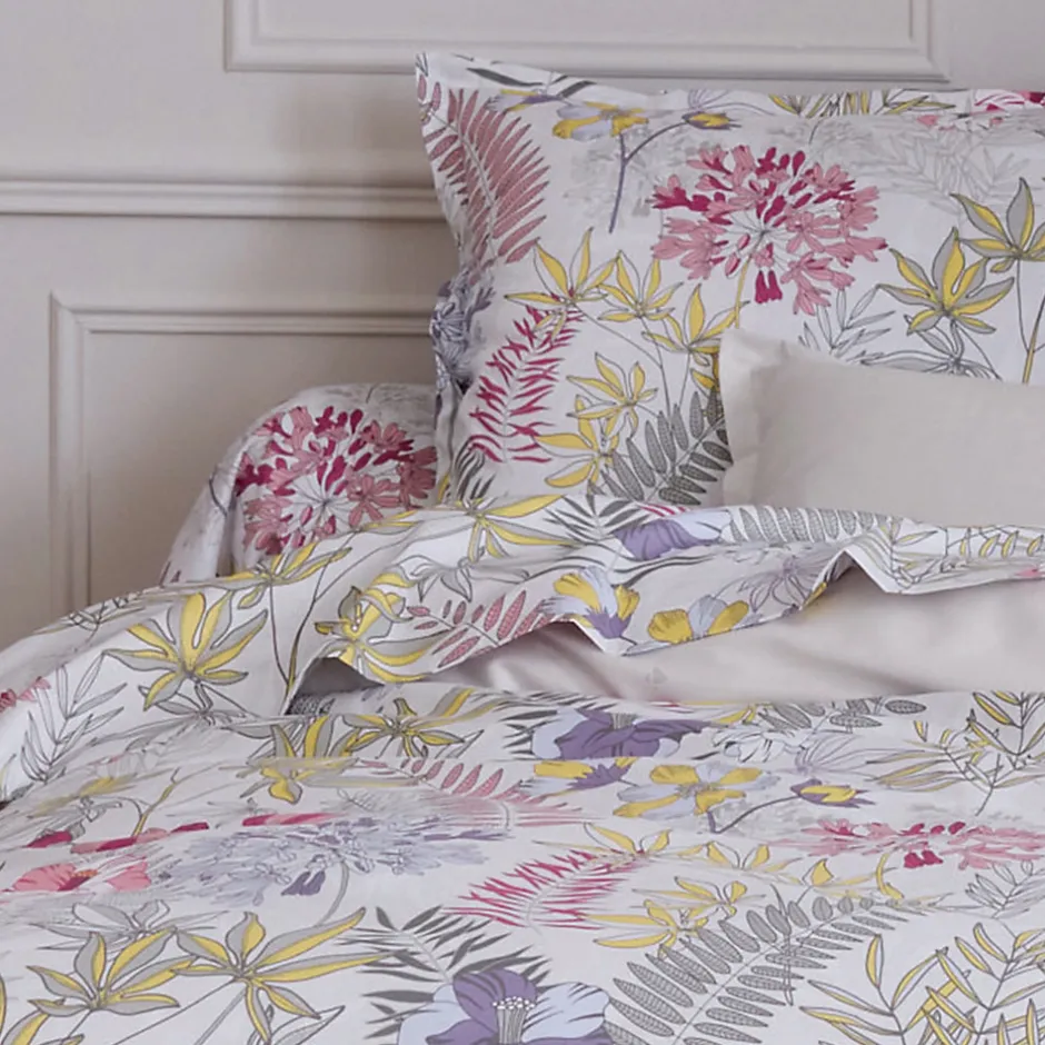 Linnea Taie de traversin 240x43 cm satin de coton ANAÏS multicolore