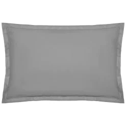 Atmosphera Créateur D'Intérieur Taie d'oreiller - coton - gris - 50x70 cm - Atmosphera