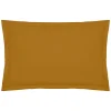 Atmosphera Créateur D'Intérieur Taie d'oreiller - coton - mordoré - 50x70 cm - Atmosphera