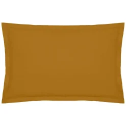 Atmosphera Créateur D'Intérieur Taie d'oreiller - coton - mordoré - 50x70 cm - Atmosphera
