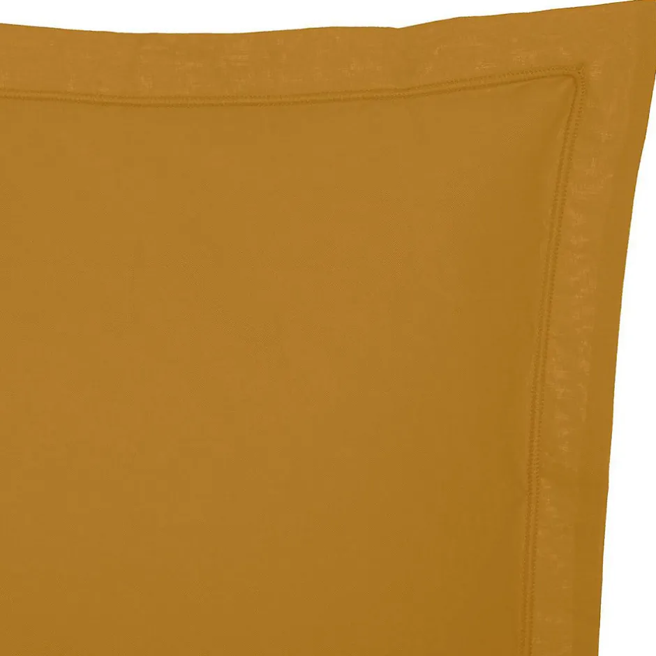 Atmosphera Créateur D'Intérieur Taie d'oreiller - coton - mordoré - 50x70 cm - Atmosphera