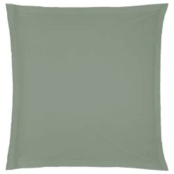 Atmosphera Créateur D'Intérieur Taie d'oreiller - coton - vert - 63x63 cm - Atmosphera Sale