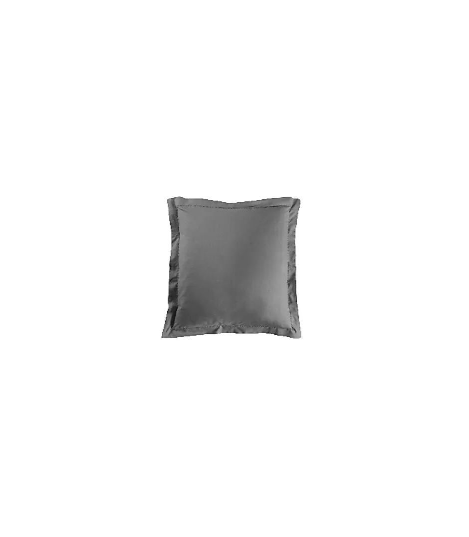 Douceur D'Intérieur Taie d'oreiller 57 fils gris 63x63cm - 63x63cm - Gris Hot