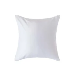 Homescapes Taie d'oreiller blanc en coton égyptien bio 400 fils, 40x40 cm -