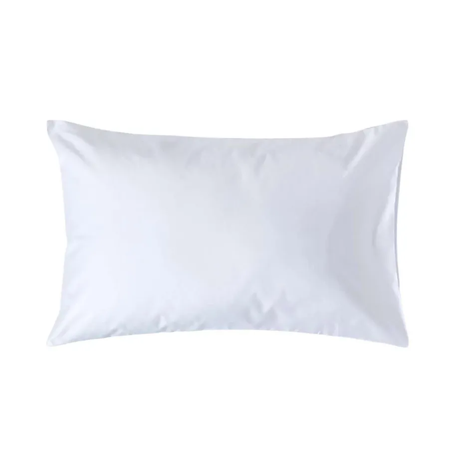 Homescapes Taie d'oreiller blanc en satin de coton égyptien 1000 fils, 50x75 cm - New