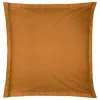 Atmosphera Créateur D'Intérieur Taie d'oreiller Carina coton 63x63cm jaune cumin - Atmosphera
