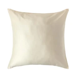 Homescapes Taie d'oreiller écru en coton égyptien bio 400 fils, 80x80 cm -