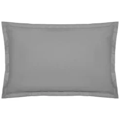 Atmosphera Créateur D'Intérieur Taie d'oreiller en coton - gris 50x70 cm - Atmosphera Sale