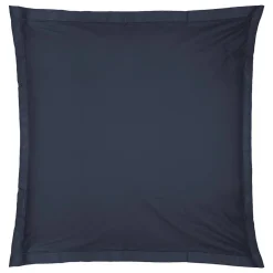 Atmosphera Créateur D'Intérieur Taie d'oreiller en coton - bleu encre 63x63 cm - Atmosphera