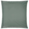 Atmosphera Créateur D'Intérieur Taie d'oreiller en coton - vert céladon 63x63 cm - Atmosphera