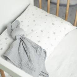 Sevira Kids Taie d'oreiller en coton réversible Stella