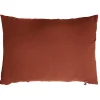 L'Effet Papillon Taie d'oreiller en double gaze de coton 50 x 70 cm Terracotta