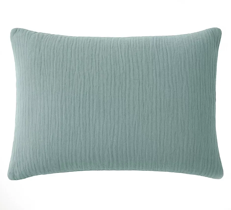 Eden Taie d'39oreiller en gaze de coton lave Douce Discount
