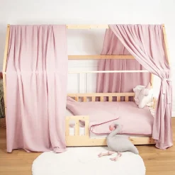 Sevira Kids Taie d'oreiller en gaze de coton Jeanne Sale