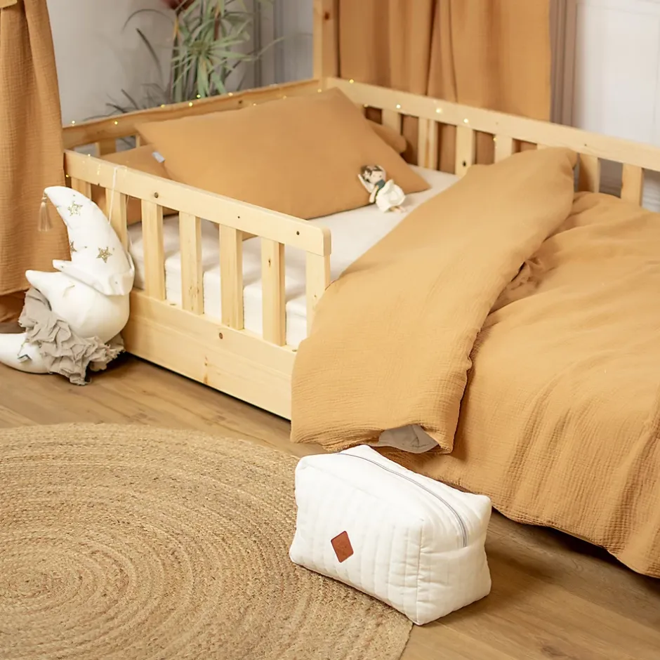 Sevira Kids Taie d'oreiller en gaze de coton Jeanne Discount