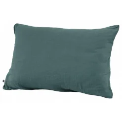 L'Effet Papillon Taie d'oreiller "Gaïa" 60 x 60 cm & 50 x 70 cm "Gaze de Coton" - Gaïa Canard - 50 x 70 cm Sale