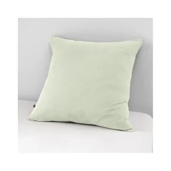 L'Effet Papillon Taie d'oreiller "Gaïa" 60 x 60 cm & 50 x 70 cm "Gaze de Coton" - Gaïa Vert d'Eau - 60 x 60 cm Outlet