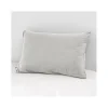 L'Effet Papillon Taie d'oreiller "Gaïa" 60 x 60 cm & 50 x 70 cm "Gaze de Coton" - Gaïa Nuage - 50 x 70 cm