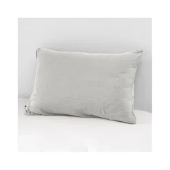L'Effet Papillon Taie d'oreiller "Gaïa" 60 x 60 cm & 50 x 70 cm "Gaze de Coton" - Gaïa Nuage - 50 x 70 cm