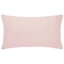 Atmosphera Créateur D'Intérieur Taie d'oreiller "Linah" - rose - lin lavé 50x70 cm - Atmosphera Sale