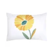 Eden Taie d'39oreiller percale de coton motif floral 50x70cm