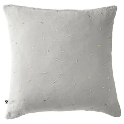 L'Effet Papillon Taie d'oreiller Pois Doré Déco