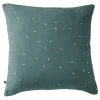 L'Effet Papillon Taie d'oreiller Pois Doré Déco "Gaïa Chic" 60 x 60 cm & 50 x 70 cm "Gaze de Coton" - Gaïa Chic Canard - 60 x 60 cm