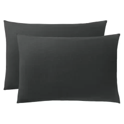 Coton Pur Taie d'oreiller "Prémium" toutes dimensions - Prémium Truffe - 50 x 70 cm New