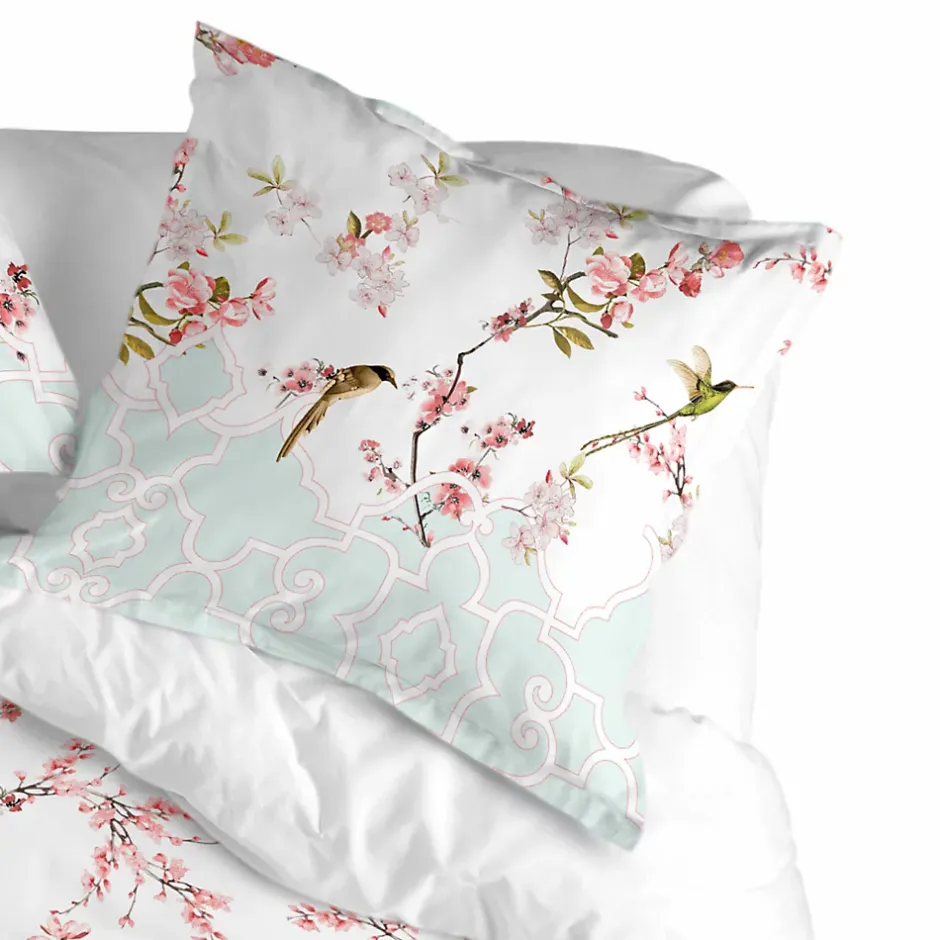 Happyfriday Taie d'oreiller Sakura 100% Coton