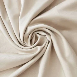 L'Effet Papillon Taie d'oreiller "Salomé" Viscose de bambou 120 fils/cm² - Salomé Pampa - 63 x 63 cm volant plat piqué Best