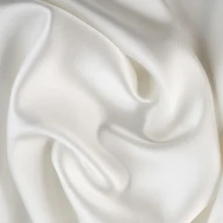 Coton Pur Taie d'oreiller "Silk" Soie de mûrier - Silk Ivoire - 50 x 70 cm