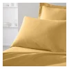 Todays Tools Taie d'oreiller TODAY Essential - 50 x 70+5 cm - 100% Coton uni - Ocre Sale