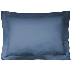 Linnea Taie d'oreiller uni 60x40 cm coton ALTO bleu Jean Online