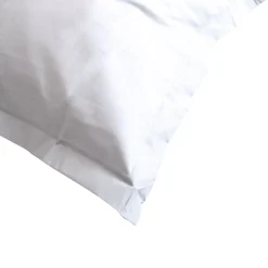 Linnea Taie d'oreiller uni 70x50 cm coton ALTO Blanc
