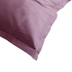 Linnea Taie d'oreiller uni 70x50 cm coton ALTO Raisin Hot
