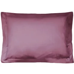 Linnea Taie d'oreiller uni 70x50 cm coton ALTO Raisin Hot