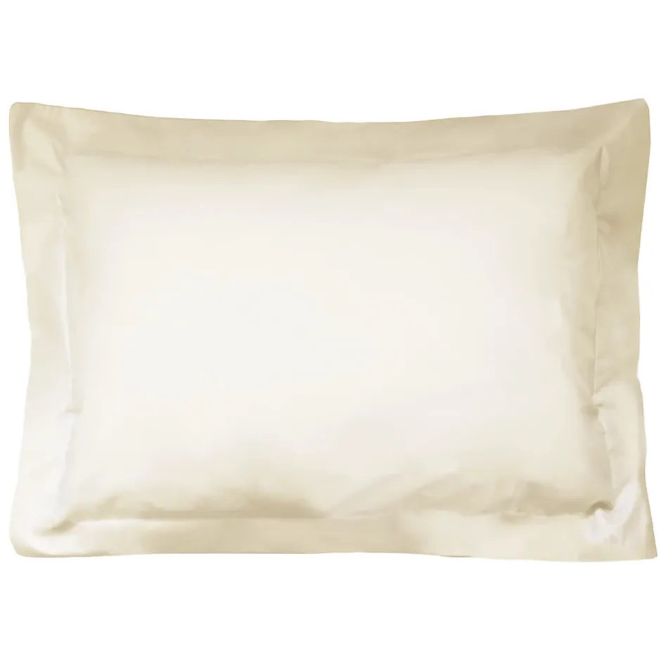 Linnea Taie d'oreiller uni 60x40 cm coton ALTO Crème Online