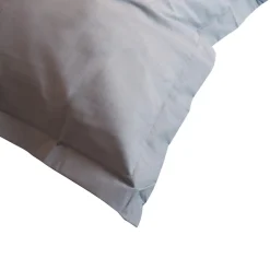 Linnea Taie d'oreiller uni 65x65 cm coton ALTO Alu
