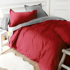 Linnea Taie d'oreiller uni 60x40 cm coton ALTO Garance