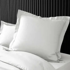 Douceur D'Intérieur Taie d'oreiller unie 100% Percale de Coton ORIGINE (63x63 cm - Blanc) Best
